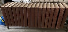 Encyclopaedia Britannica 17 Volume Hardcover Set. 17 out of 24 volumes