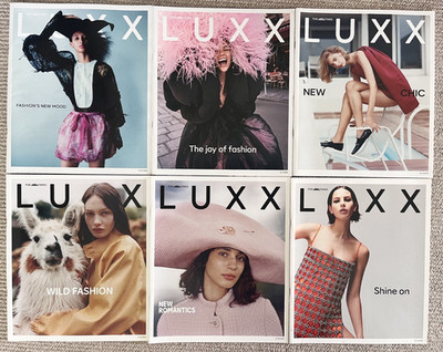 6 x Times LUXX oversize mag Bundle Collection HIGH FASHION Watches Jewellery Tra