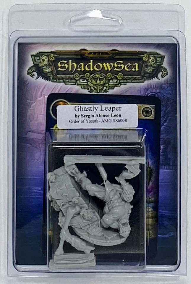 Antimatter Games ShadowSea - Order of Yosoth Lot - 7 Metal & Resin Miniatures - Image 3 of 4
