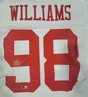 Mykel Williams Signed San Francisco 49ers Jersey (Beckett) 2025 1st Round Pick — photo 2