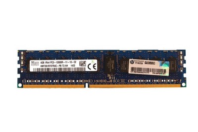 SK Hynix 4GB 1Rx4 PC3-12800R-11-13-C2 ECC REG Server Memory P/N:HMT351R7EFR4C-PB