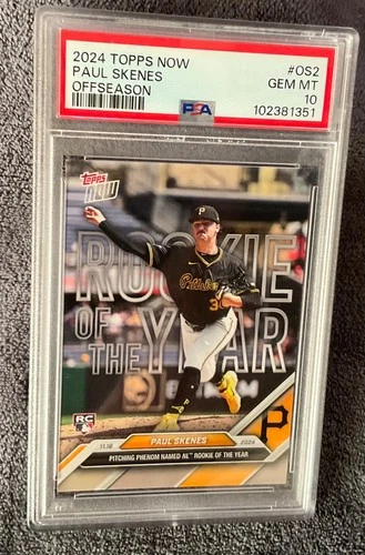 2024 Paul Skenes Rookie Card !! PSA 10 🔥🔥Investment Card 💰💰💰!!