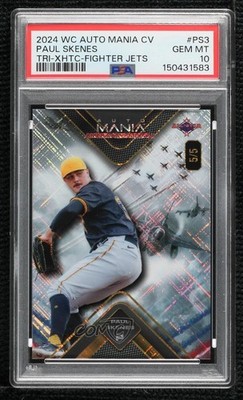 2023 Auto Mania American Baseball All-Star Edition 5/5 Paul Skenes 09z5