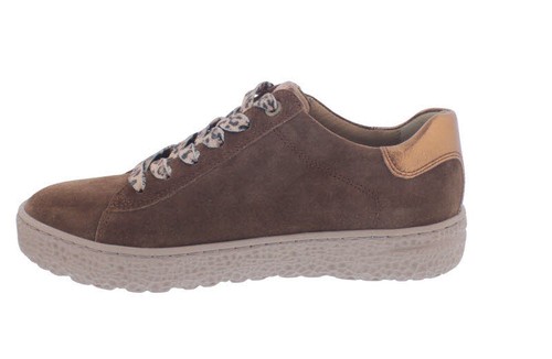 Hartjes Phil shoe 162.1401/3453.52, suede, cognac tobacco, width H - Picture 5 of 10