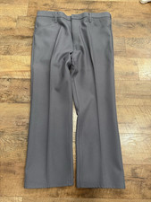 Wrangler 82GY Mens Wrancher Dress Pants Size 42x30 Gray