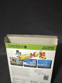 Shockman (TurboGrafx-16, 1992) Authentic BOX ONLY- RARE - Nice Condition!