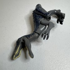 LEGO Jurassic World Baryonyx Dinosaur Figure 75935 Gray Blue Dino Minifig Parts