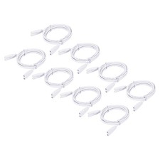 8pcs Lamp Connecting Wire 150cm 2 Pin LED Integrated Tube Cable Link Cords
