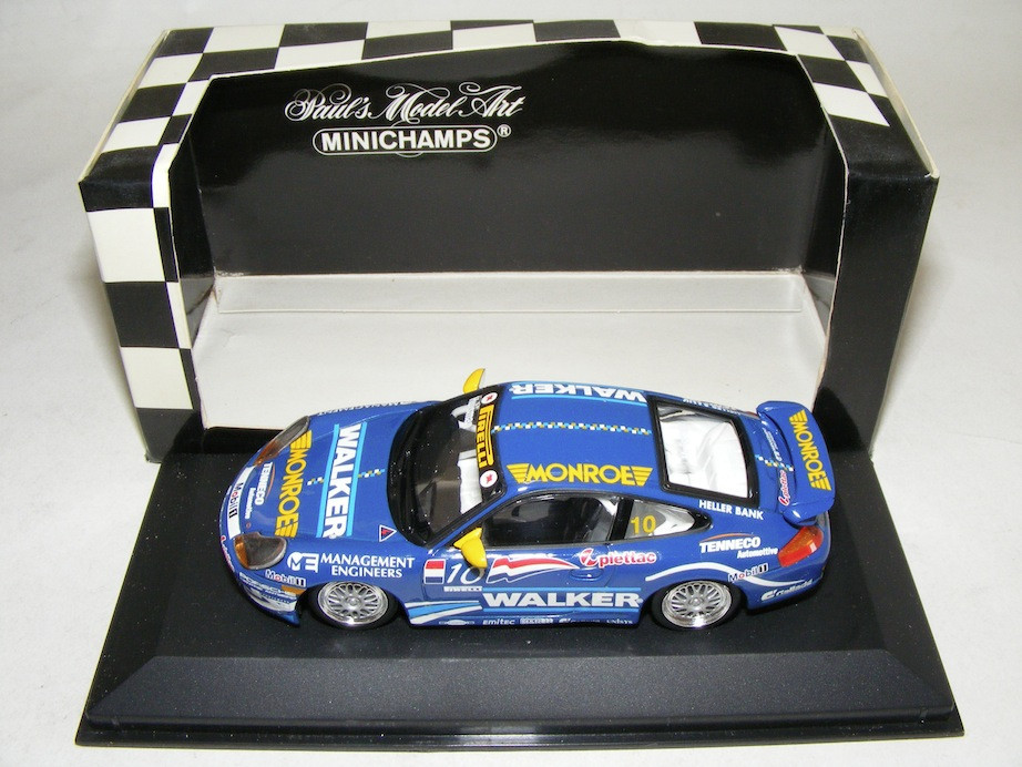 1/43 Minichamps Porsche 911 GT3 Cup Supercup 1998 Car #10 AB1295