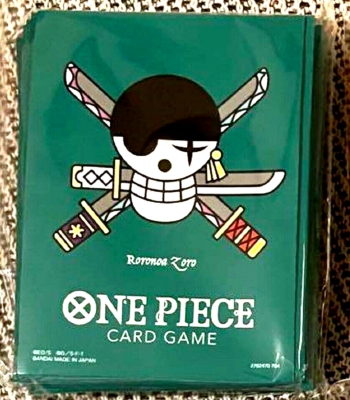 ワンピース open sleeve set THEREDTHEREAD One Piece Official Limited Card Sleeve Premium Mat Zoro 70 Sleeves