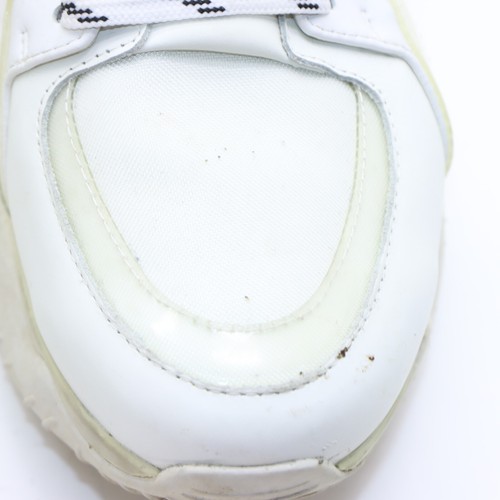 scarpe Fendi usate eur 38 (Cod.SS4134) basso donna pelle e tessuto bianco - Foto 7 di 15