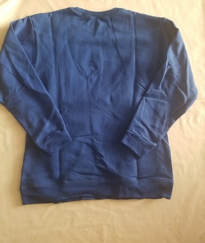 Hanes Boy's Soft Sweats Sweatshirt Blue "Sick epic skills" Size L (10-12) - Picture 8 of 10
