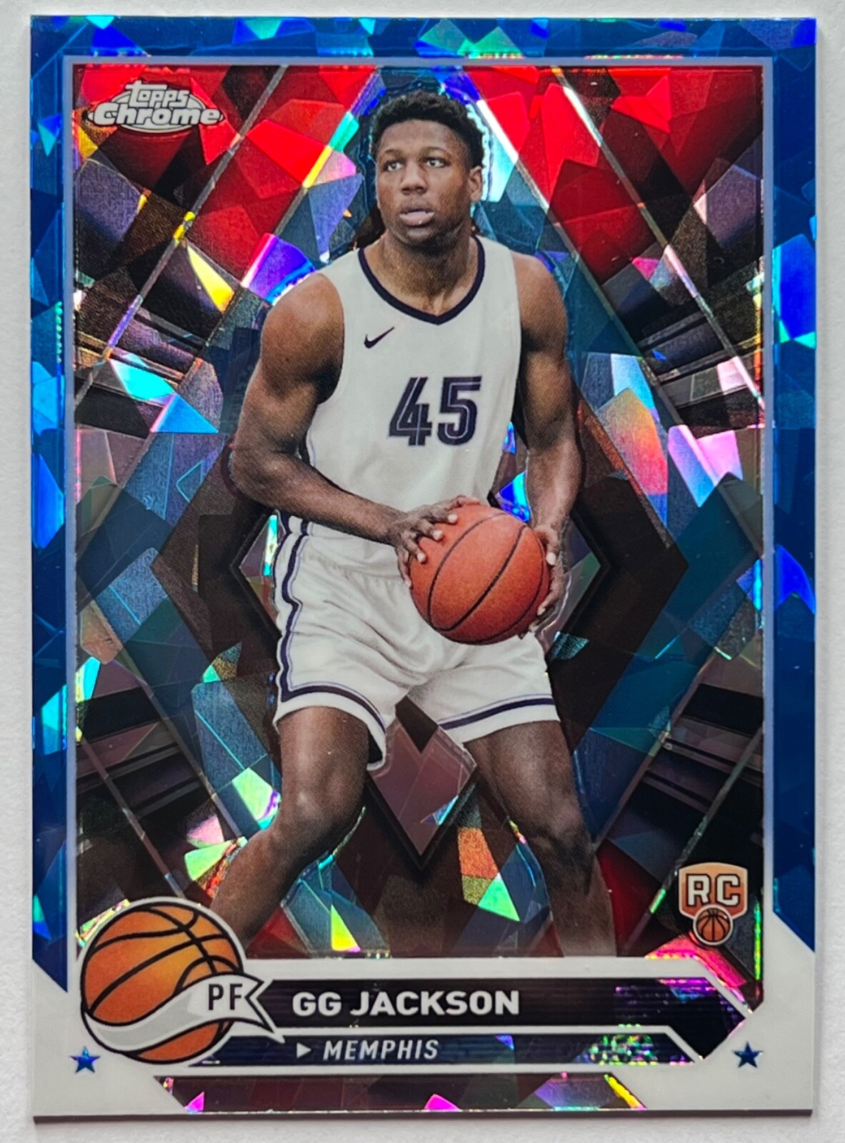 2023-24 Topps Chrome Sapphire GG Jackson Rookie RC No. 54