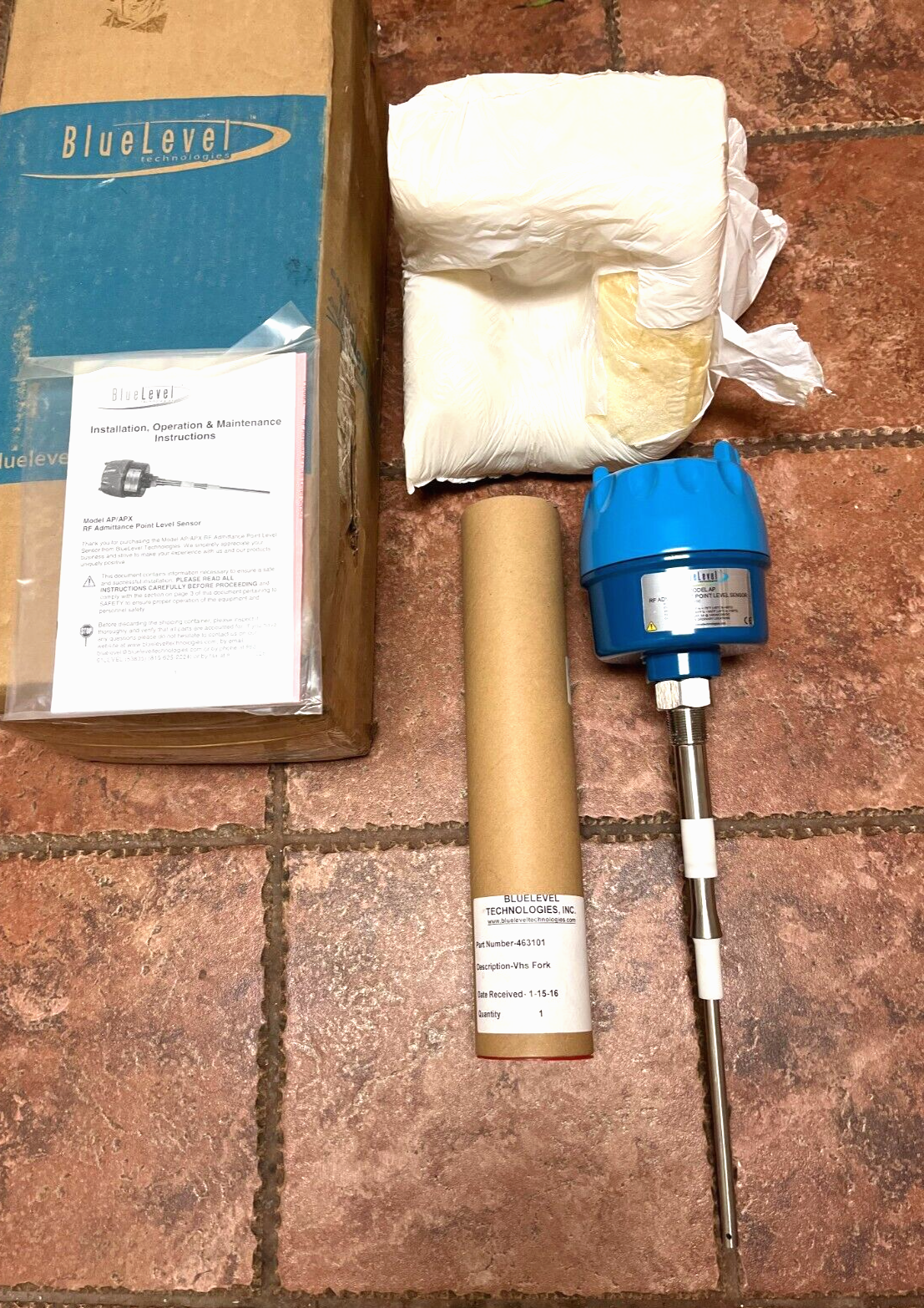 BLUELEVEL ADMITTANCE POINT LEVEL SENSOR 463101 BLUE LEVEL | eBay