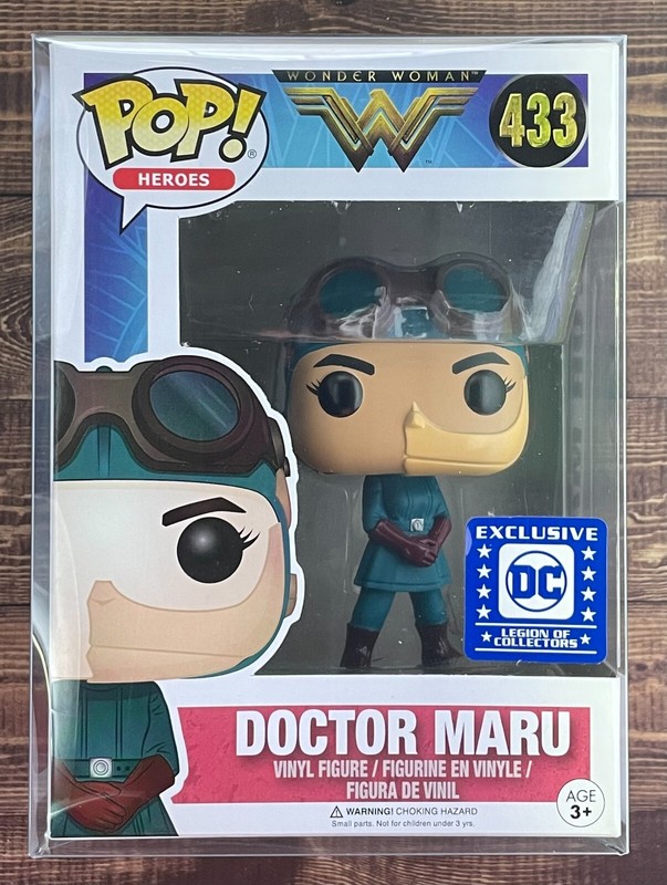 Funko Pop! - Doctor Maru #433 - DC Legion of Collectors Exclusive - NIB w/ Case