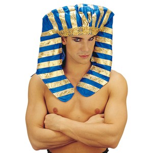 Pharao Hut Agyptische Kopfbedeckung Pharaonen Mutze Tutenchamun Konig Ramses Ebay