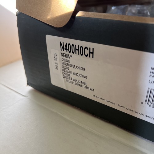 Moen N400H0CH - MOEN NEBIA CROMO NUEVO CAJA ABIERTA Cabezales de Ducha Duchas - Imagen 2 de 9