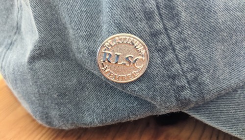 Rangeley Lakes Snowmobile Club Maine Hats Caps PAIR Outdoors Moose Cotton Denim - Picture 6 of 13