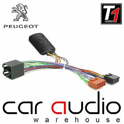 T1-PG6 Peugeot 607 Steering Wheel & Phone Interface Adaptor FREE PATCH LEAD - Picture 1 of 1