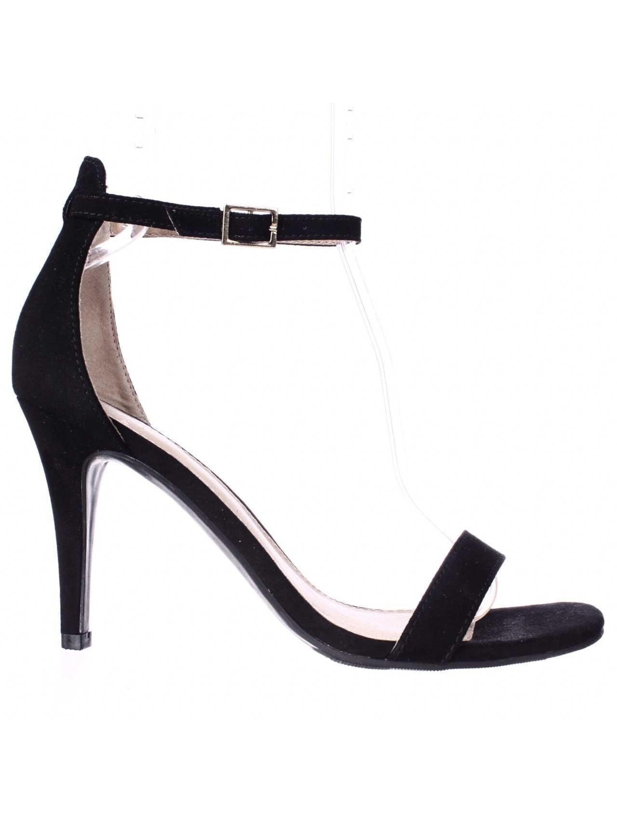 MATERIAL GIRL Женские черные регулируемые босоножки на шпильке с квадратным носком Blaire размер 105 м 1590₽