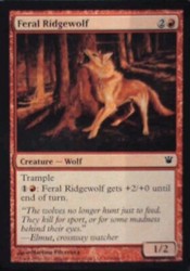 Feral Ridgewolf - Innistrad #142