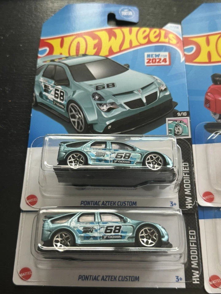 New 2024 Hot Wheels VESPA 90 SS SUPER SPRINT 1966 #71 Pontiac Aztek Custom 111 - Image 2 of 4