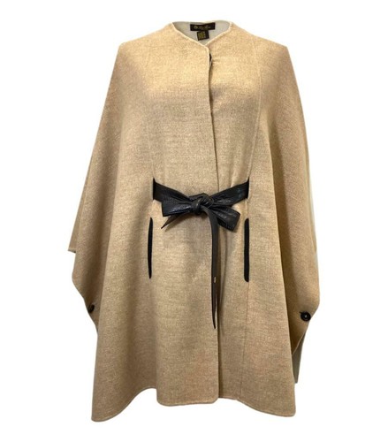 Loro Piana Cashmere Belted Cape Coat | eBay