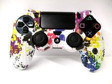 Image of Graffiti Silicone PS4 Controller Cover Skin Protective Rubber Grip PlayStation 4