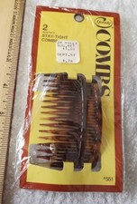 VINTAGE NEW 1975 GOODY STAY STRAIGHT HAIR COMBS