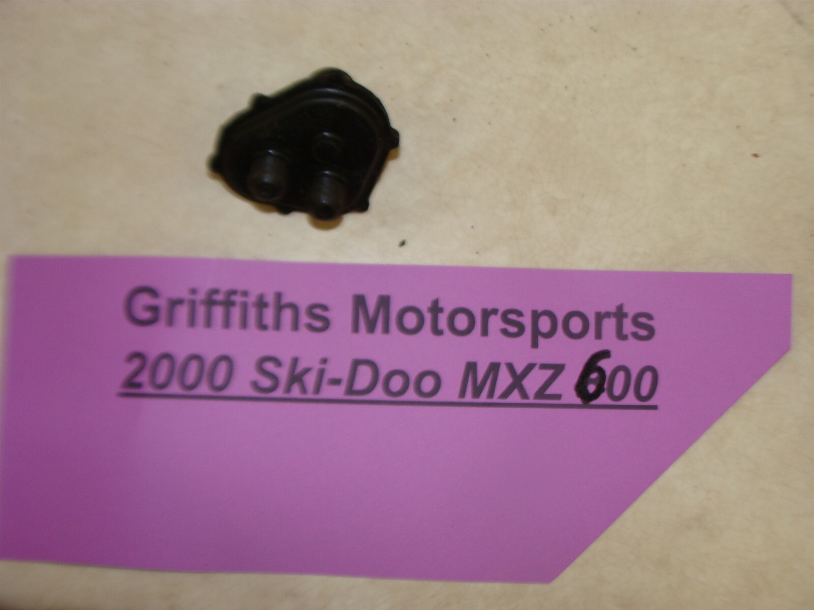 2000 SKI DOO MXZ 600 ZX chassis speedometer gauge cable drive adapter gear hub