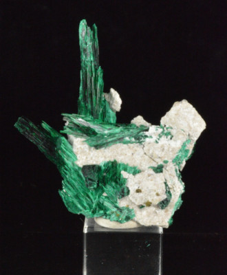 Brochantite , Milpillas Mine, Mapimi, Sonora, Mexico 1.9x2.2''