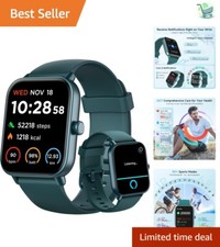 Waterproof Smart Watch for Women with Heart Rate Monitor 100 Sports Modes