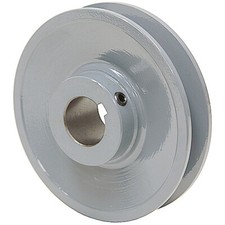 4.25" DIAMETER 1" BORE 1 GROOVE V-BELT PULLEY 1-BK45-E