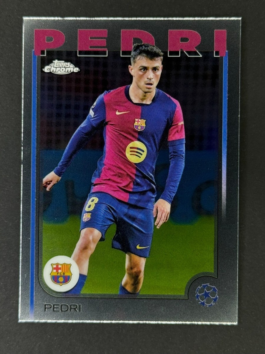 2024-25 Topps Chrome UEFA Club Competitions #174 Pedri | eBay