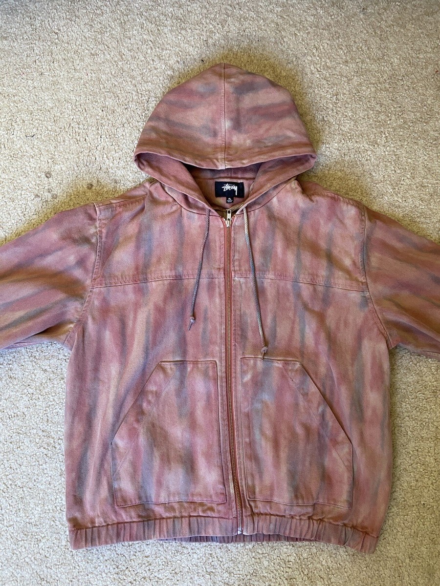 Stussy Dyed Work Jacket - Rust color size XLarge | eBay