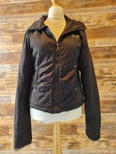 Hooch Women's Black Full Zip Jacket Uk Size 12