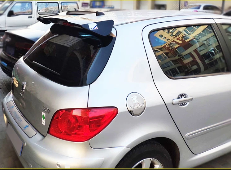 Alerón trasero estilo fábrica ABS apto para Peugeot 307 Hatchback 2003-2009 sin pintar Foto 2 de 4