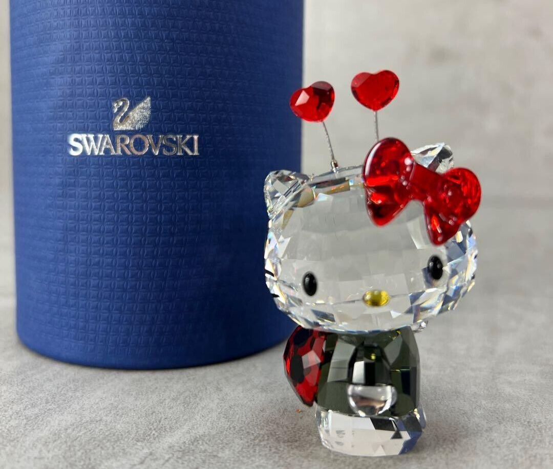 Swarovski Crystal Figurine Sanrio Hello Kitty Ladybug | eBay