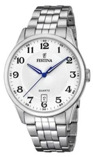 FESTINA F20425/1 Gents Stainless Steel Case/Bracelet Date 50m W/R Watch.