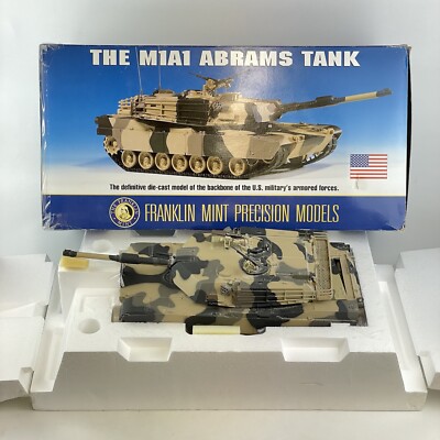 Franklin Mint Precision Models The M1A1 Abrams Tank Maßstab 1:24