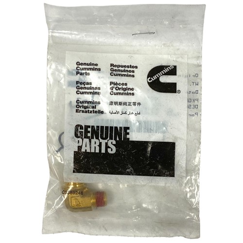 OEM Cummins S1000A Elbow-90 Male Adapter for 8.3 lt C Engines