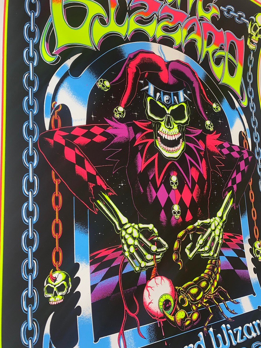 King Gizzard & The Lizard Wizard Poster Warsaw Poland 2023 S/N X