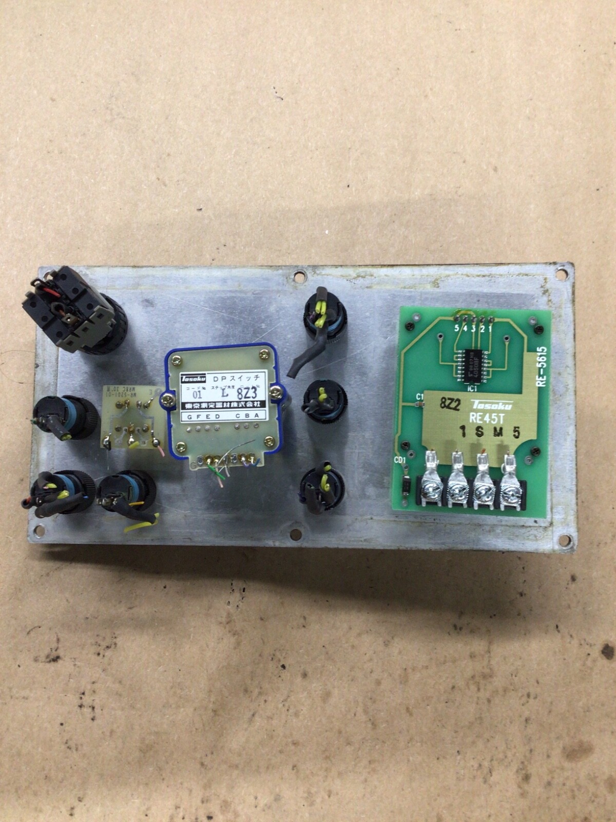 TOSOKU RE45T Handwheel Manual Pulse Generator Panel Board *For Parts* #4004J106