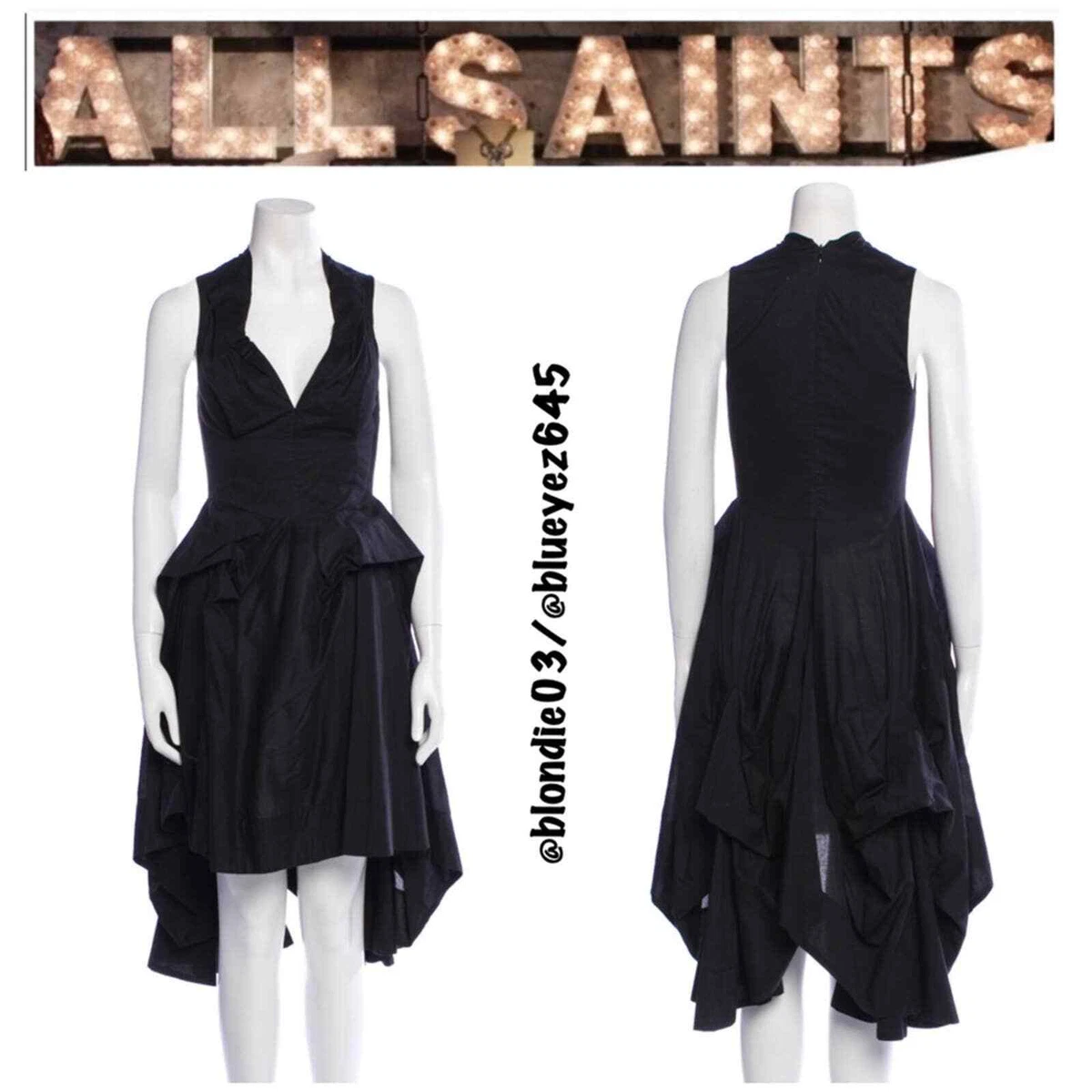 All saints hotsell melody dress