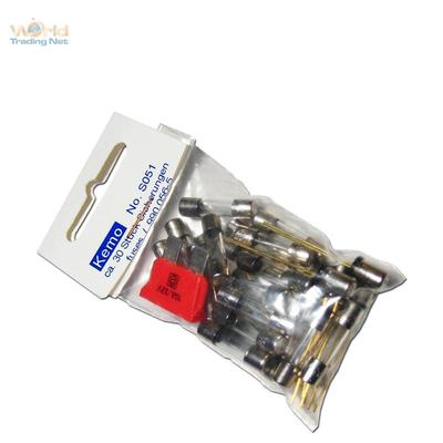 KEMO Sicherungen Sortiment ca 30 Stk versch Typen FUSES