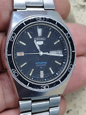 VINAGE SEIKO SPORTS 7009-8560 MEN'S WATCH Working Used | eBay