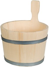 Bottich Kübel Holzbottich Trichterform 1 Griff 2,5 L Fichte H 30 cm - ab 33,14 €