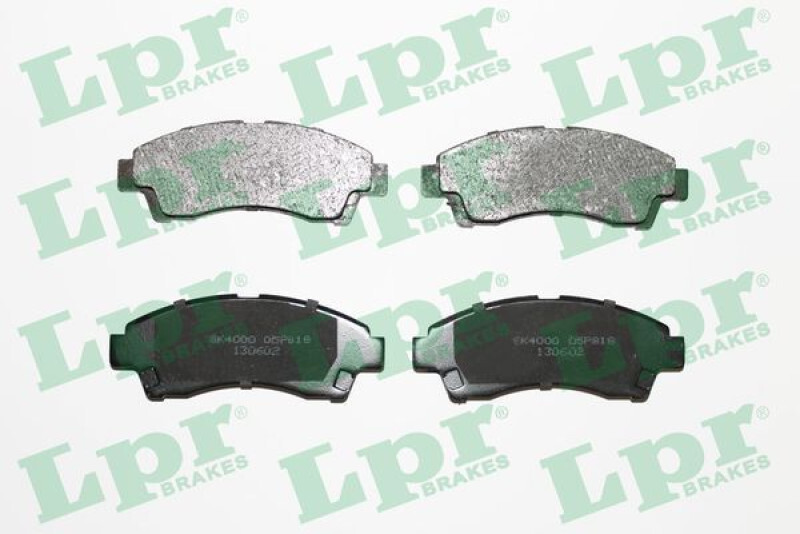 4 Plaquettes de Frein Avant UGY93328Z pour Rénover Mazda B-Serie