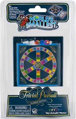 World's Smallest Trivial Pursuit Game