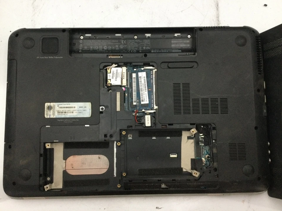 HP PAVILION DV7 - BOOTS TO BIOS - INTEL I7 2630 - 6GB RAM - 17" - READ DESC - BB - Image 4 of 4